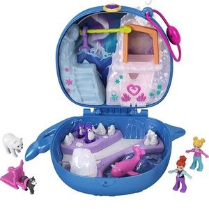 Polly Pocket Freezin' Fun Narwhal Compact